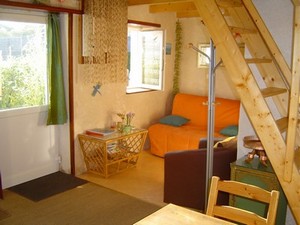 Chaleureux petit gîte 2 personnes en Bretagne, 30 min mer - Finistère