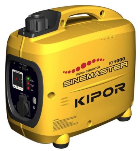 GROUPE  ÉLECTROGÈNE KIPOR IG1000 - 1 KVA ESSENCE INSONORISÉ