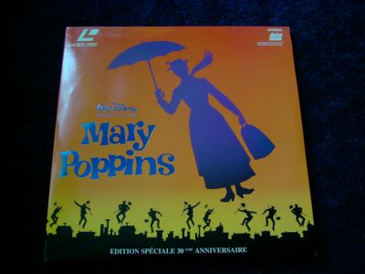 MARY POPPINS EN LASER-DISC.