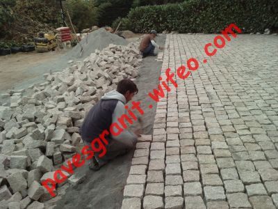 pavés granit 10x10x05cm a saisir