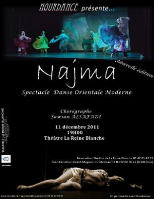 Najma (Nouvelle dition), Spectacle Danse Orientale Moderne