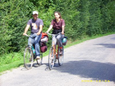 Voyage VELO  la porte de tous Canal du Midi 14/21/7/2013