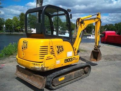 Mini Pelle JCB 803 Plus Mini pelle excavatrice 3TO Hammerhydr