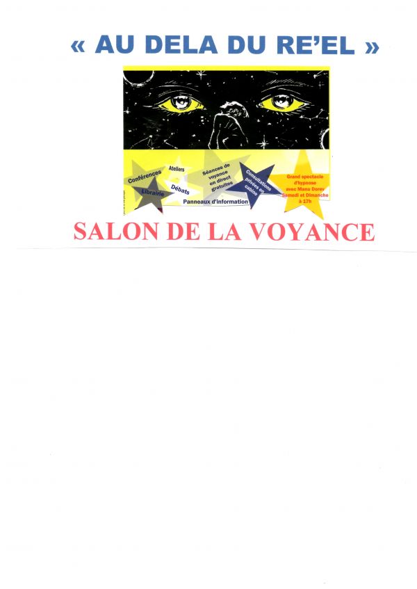 Salon voyance bien tre au del du re'el