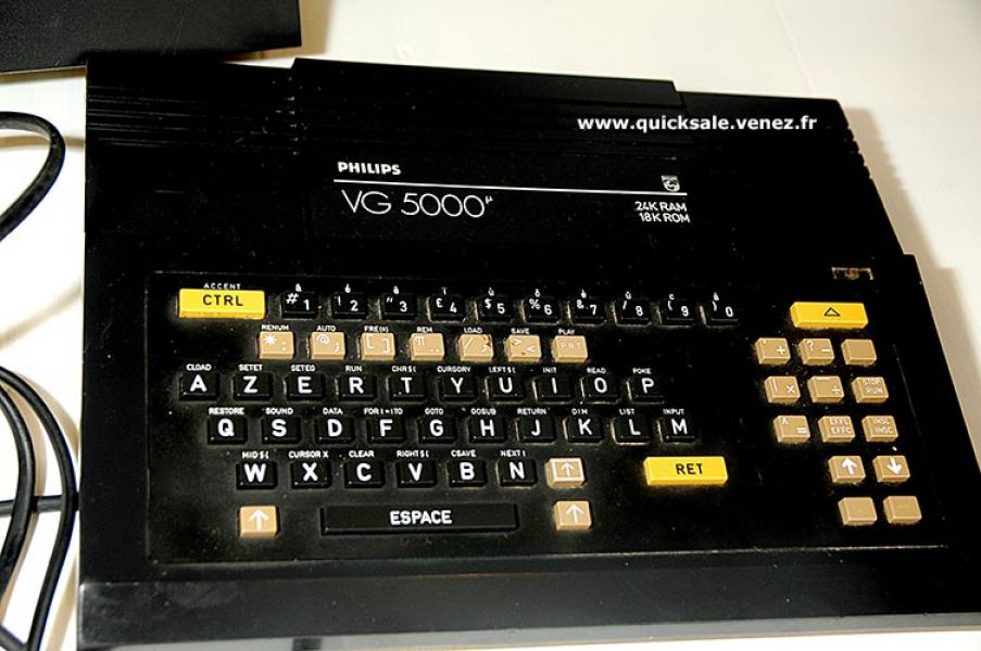 Console Philips VG 5000µ /19 (Rare console collector)