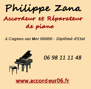 Accordeur et rparateur pianos 06 Alpes Maritimes et 83 est-VAR