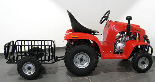Tracteur 110 cc avec remorque et vitesses automatique + mar
