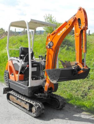 Mini Pelle KUBOTA KX36-3. Annee 2004. 1.5ton