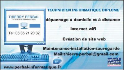 Dpannage informatique  domicile 