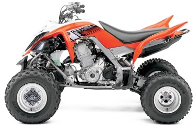 QUAD 700cc  RAPTOR  HOMOLOGUER CEE  ORANGE modle 2014  neuf en caisse 