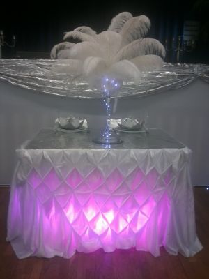 DECORATION  DE  SALLES  POUR  RECEPTIONS