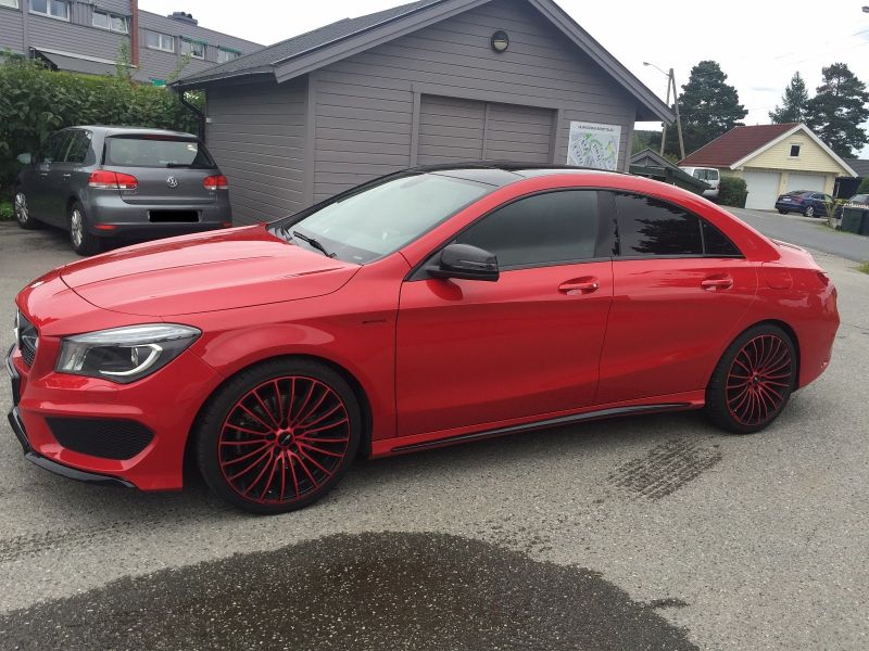 Mercedes Benz cla shootig break 220cdi amg tt options