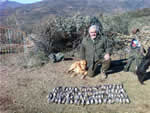 caccia ai grives in Spagna